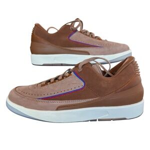 Nike Air Jordan Two 18 Retro Low Men's 10.5 Brown Sneaker NWT